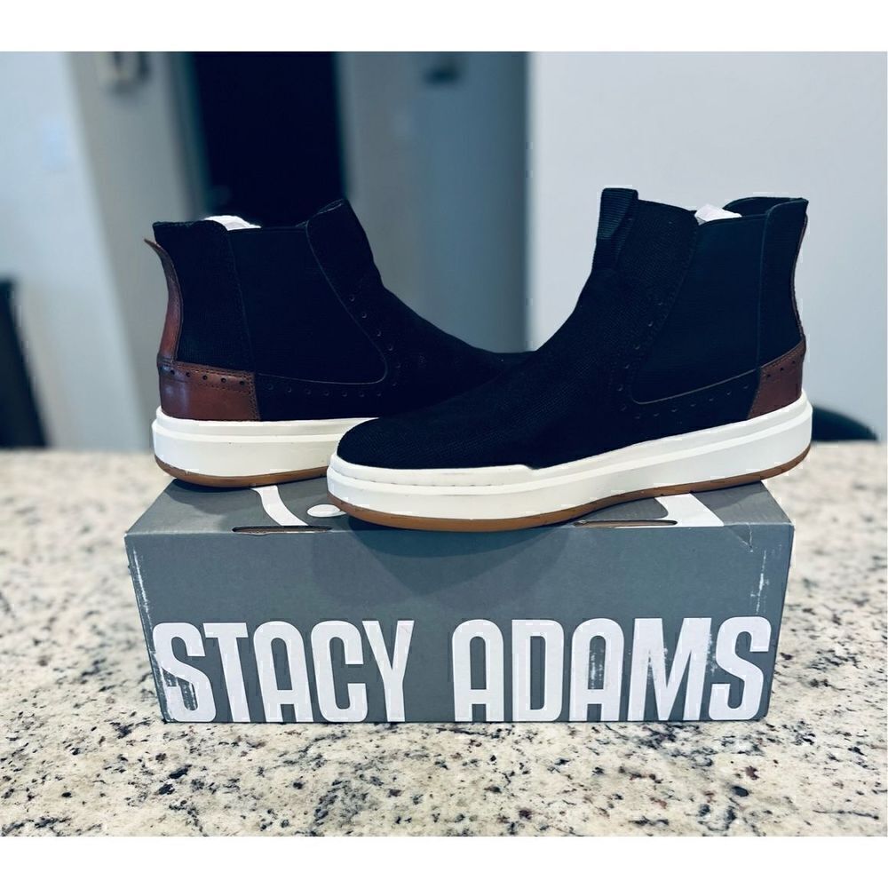 STACY ADAMS Men's Cooper Chelsea Sneaker
